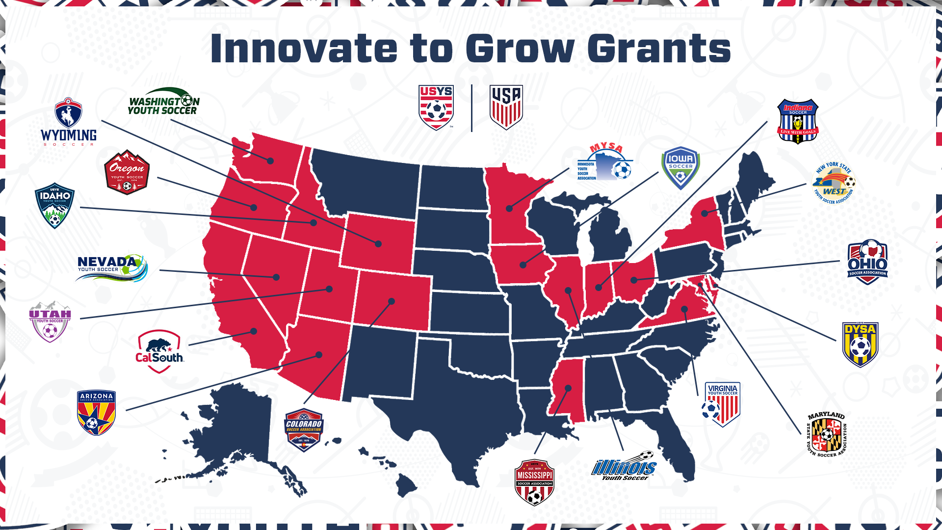 US Youth Soccer Receives Innovate to Grow Grants US Youth Soccer